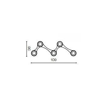 Il Paralume Marina / Ceiling Lamp / 2199/BI