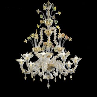 Glass & Glass Murano / Chandeliers / Traditional Venetian chandeliers TVC2771