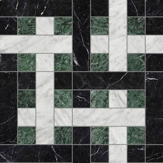 Bisazza / Marmo - Marmo Matt / Mesh Green SW10317