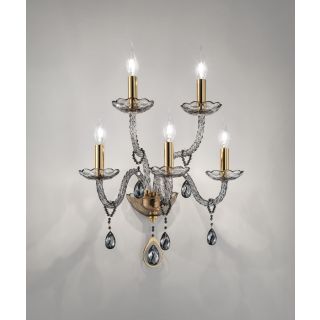 Euroluce Lampadari / Wall Sconces / Toochic A5 Oro Fumè