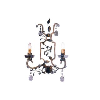 Mechini / Wall Lights / Clear and Colored Bohemian Crystal A255/2 MH