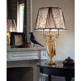 Euroluce Lampadari / Table lamps / Aida LG3+1 Ambra