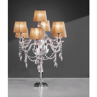 Euroluce Lampadari / Table lamps / Arcobaleno Clear F6+1L Shade