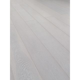 Berti / Ek Berti Studio / Blanchè bleached oak parquet flooring