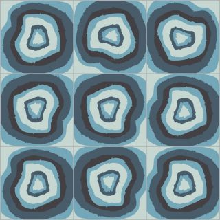 Bisazza / Cementiles / Brazilian Agata Blu