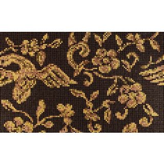 Bisazza / Mosaico - Decorations / China Birds Brown (Timeless)