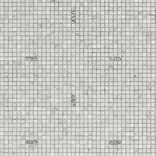 Bisazza / Marmosaico - Decorations / Palestro Bianco Platino