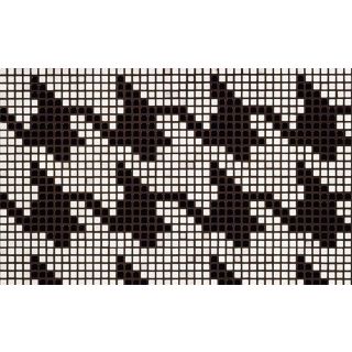 Bisazza / Mosaico - Decorations / Pied De Poule Nero (Flooring)