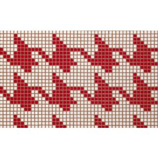 Bisazza / Mosaico - Decorations / Pied De Poule Rosso (Flooring)