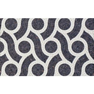 Bisazza / Mosaico - Decorations / Plait Black (Modern)