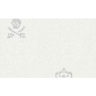 Bisazza / Mosaico - Decorations / Skulls & Crowns White (Luxe)