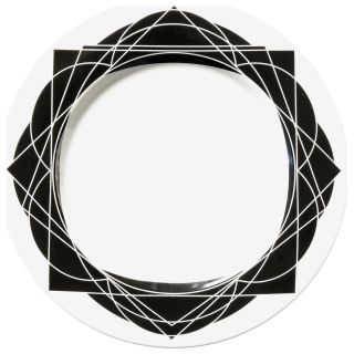 Le Porcellane / Plates & Bowls Tabletop / Baroqeat Black 5861