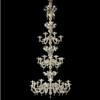 Glass & Glass Murano / Chandeliers / Traditional Venetian chandeliers C-2792/36