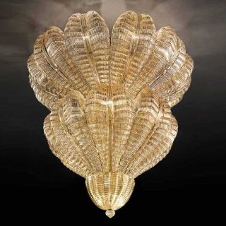 Glass & Glass Murano / Semi-Flush Mounts / Naga 1 ART. 1521/P