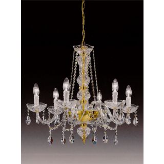 Italian Luxury Lighting / Chandeliers / Elegance Crystal 6 Lights D1304 006
