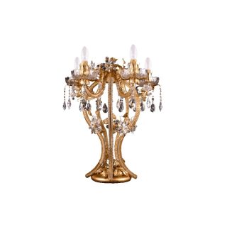 Mechini / Table Lamps / Bohemian Crystal and Murano Glass F257/5