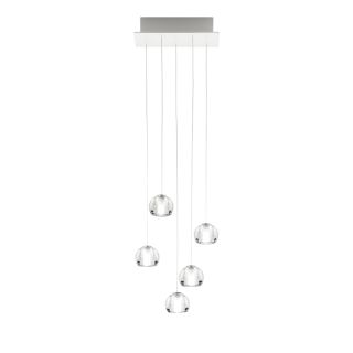 Fabbian / LED Taklampor / Multispot Beluga F32 5 spots 30x15cm