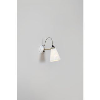 Original BTC / Wall Lights / Hector Pleat Medium Switched Brass