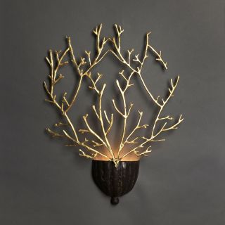 Officina Ciani / Vägglampetter / Brass and Iron Coral HL1048WA-1ot Coralli
