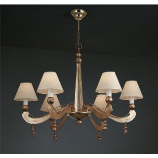 Officina Ciani / Chandeliers / Metal with Shades HL1094CH-6 Pallini