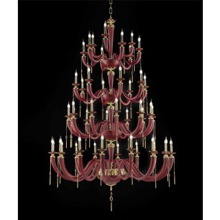 Euroluce Lampadari / Chandeliers / Julienne Red&Gold L45