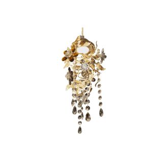 Mechini / Chandeliers / Clear Bohemian Crystal and Lamp Shades L299/1