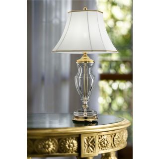 Italian Luxury Lighting / Table Lamps / Crystal And Brass Cast Components LF1040