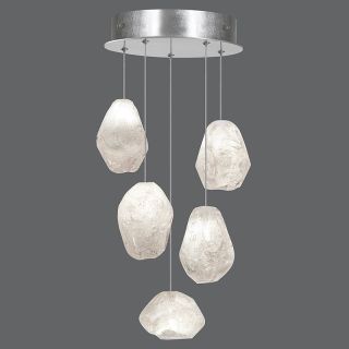 Fine Art Handcrafted Lighting / Natural Inspirations 12″ Round Pendant 852440-13L 23L