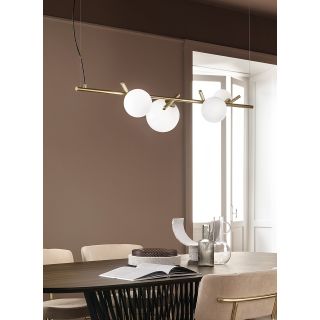 Masiero / Pendants & Suspension Lights / Posy Linear Suspension