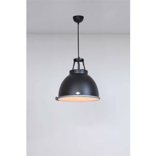 Original BTC / Pendants & Suspension Lights / Titan Size 1 Black Edition with Etched Glass