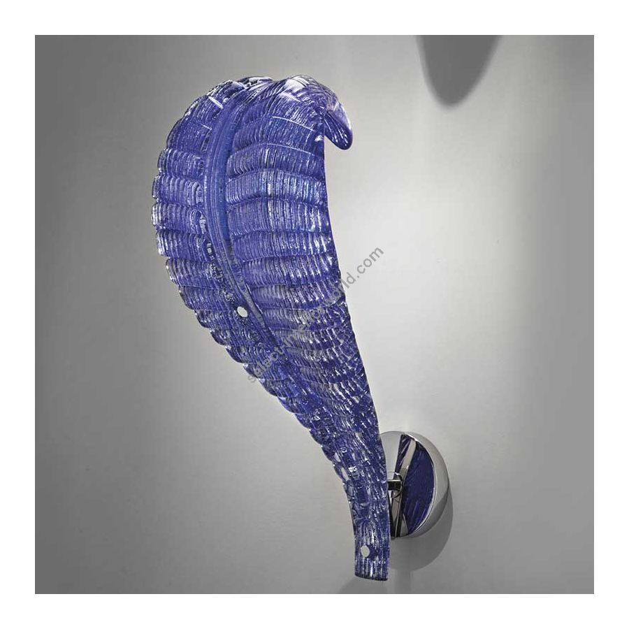 Blue2-Silver glass