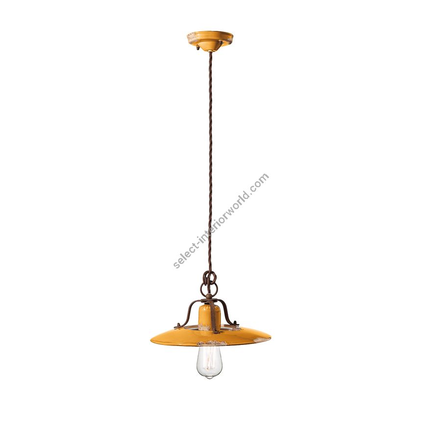 Yellow (Vig) finish (cm.: W 30 x D 30 / inch.: W 15" x D 15")