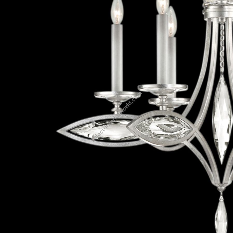 Platinized silver leaf finish - 843540-12