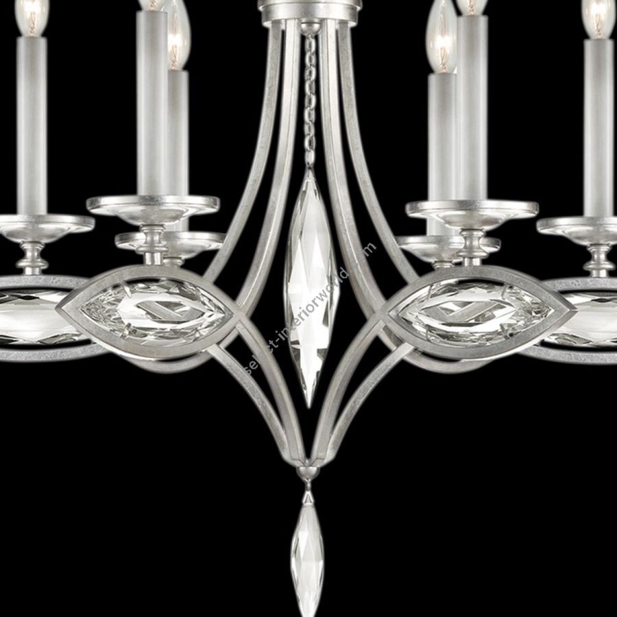 Platinized silver leaf finish - 843540-12