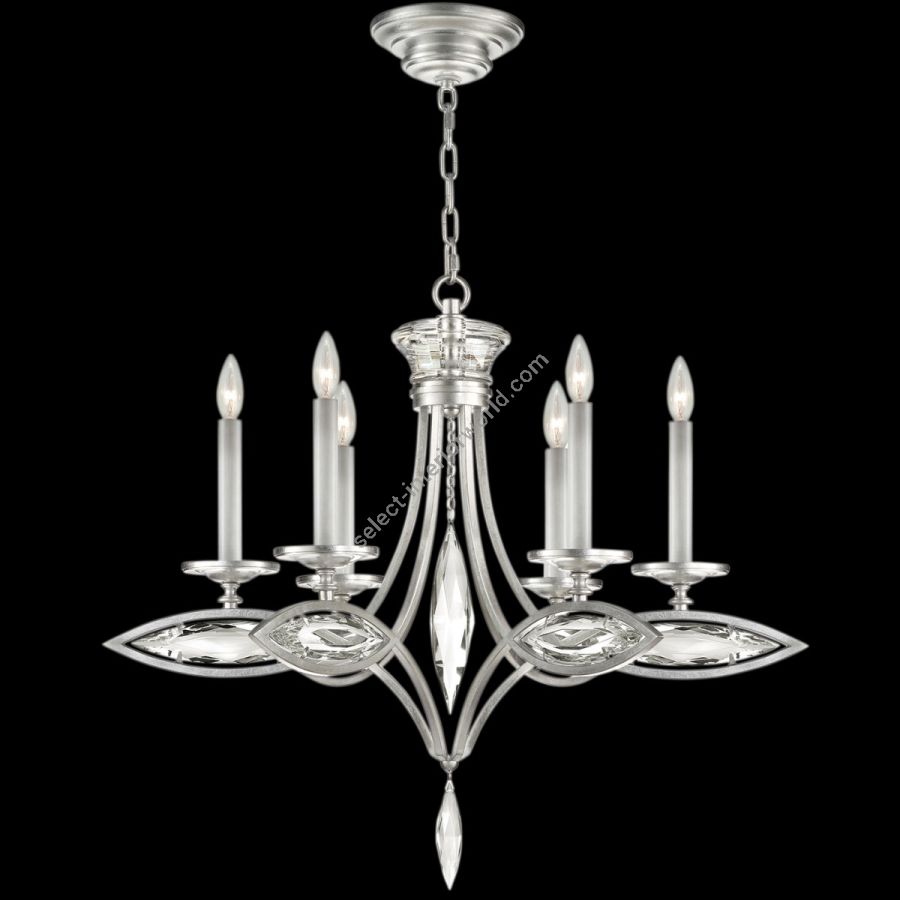 Platinized silver leaf finish - 843540-12