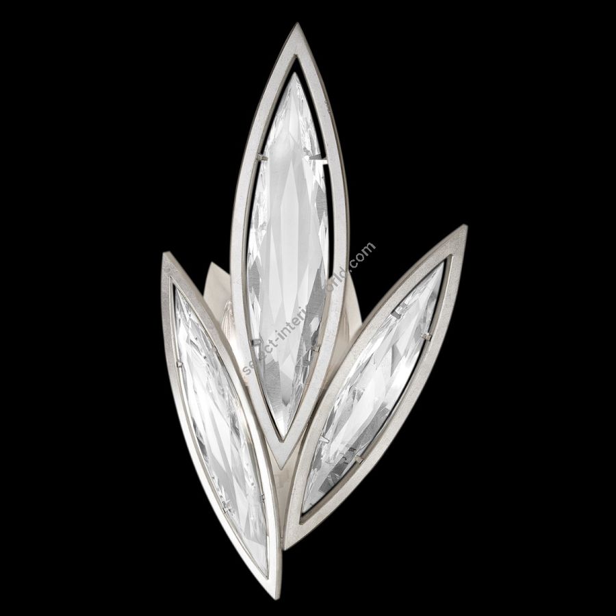 Platinized silver leaf finish - 854250-12