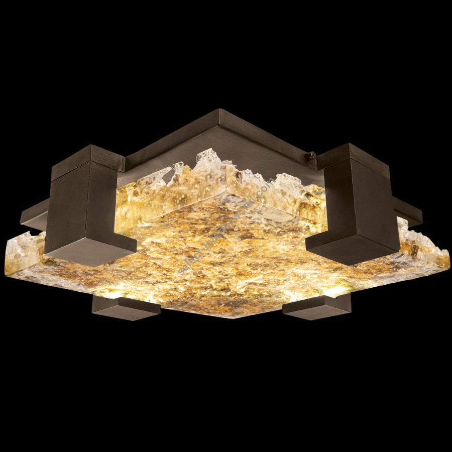 Bronze / Gold Leaf Glass - 895440-42