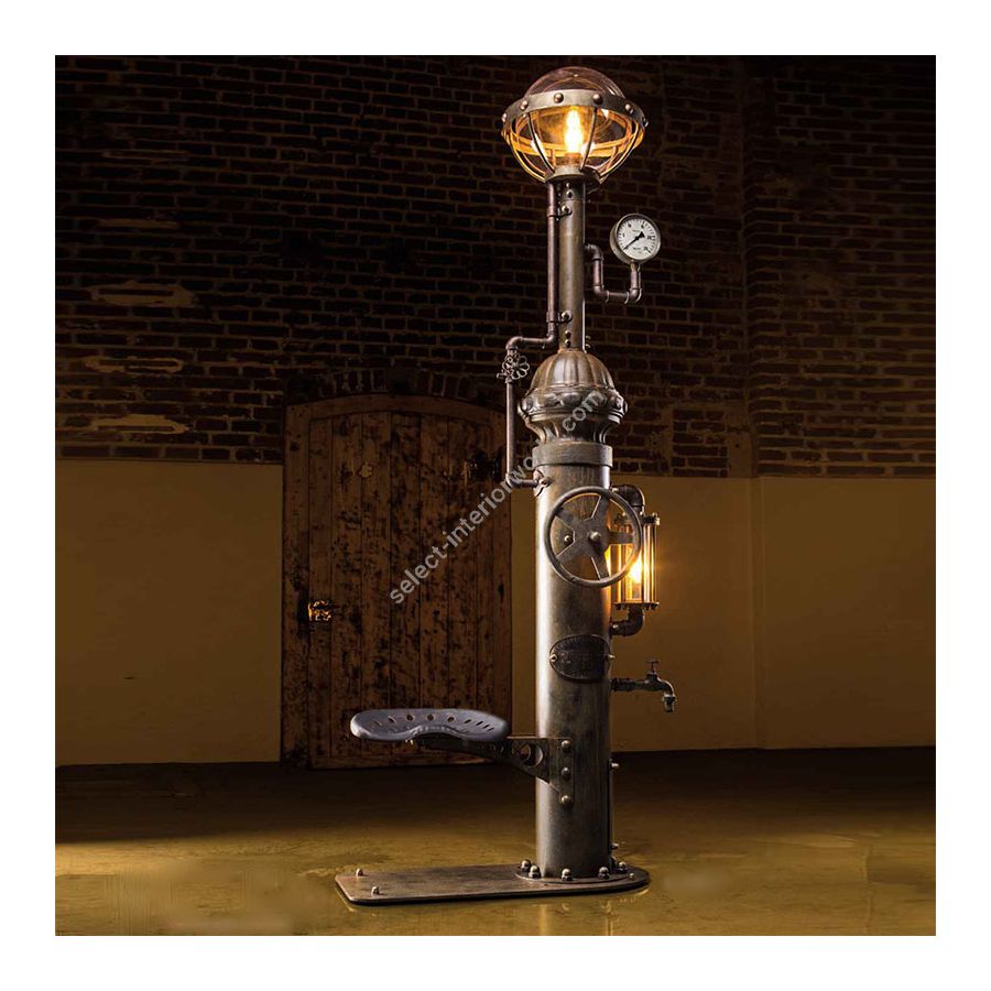 Iron-rusty finish
