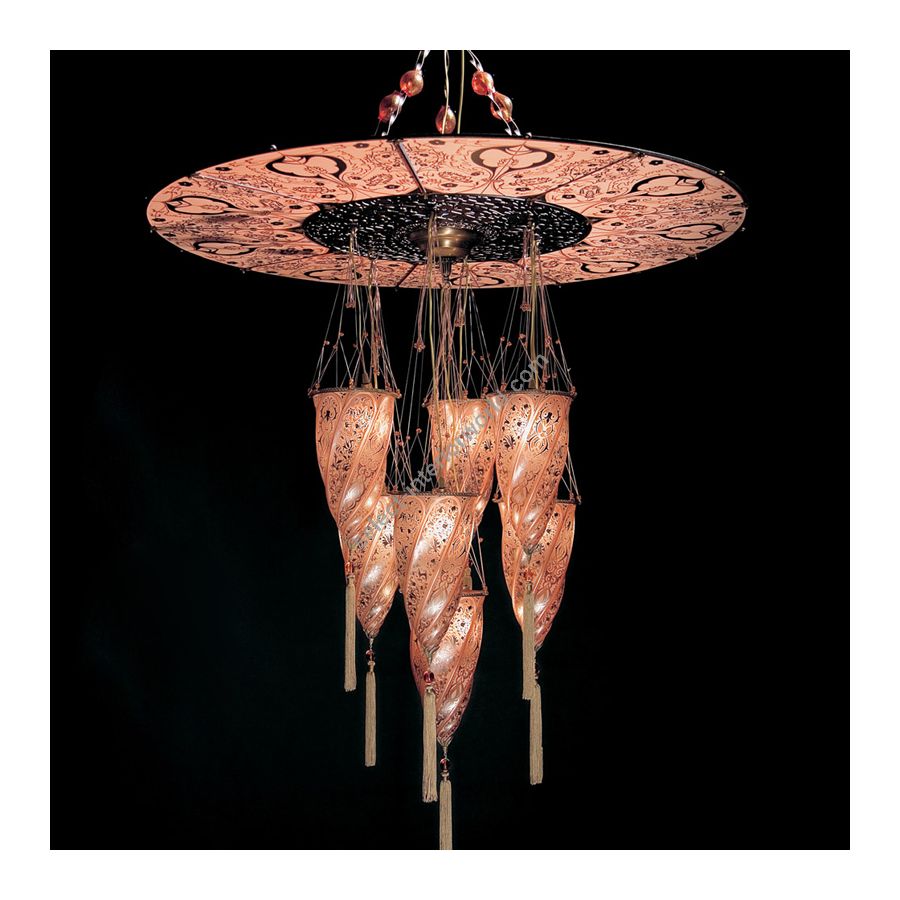 Salmon glass colour