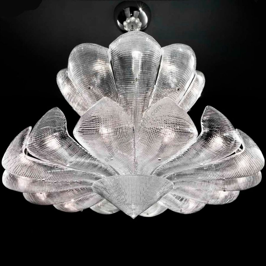 Finish metal: Chromed frame (MC), Glass colour: Clear CC