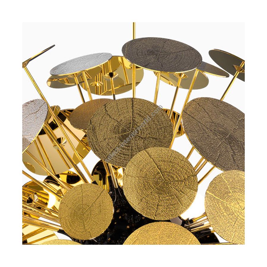 Finish: Gold plated