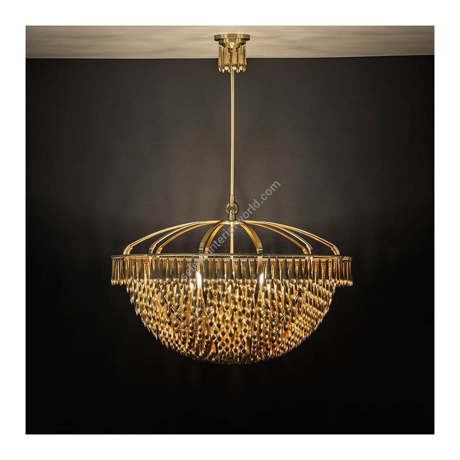 Satin Brass finish