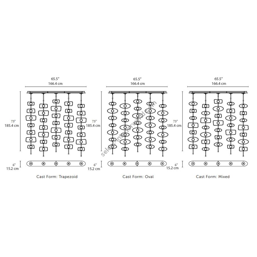 5 Stems/7 Cast Forms