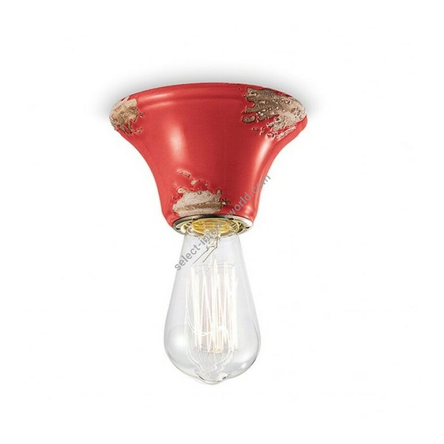 Red (Vir) finish (cm.: 7.5 x 10 x 10 / inch.: 2.7" x 3.9" x 3.9")