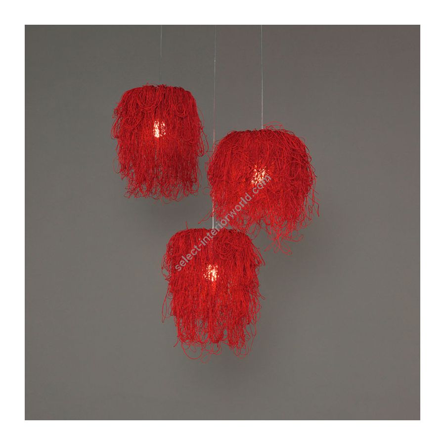 Red color finish