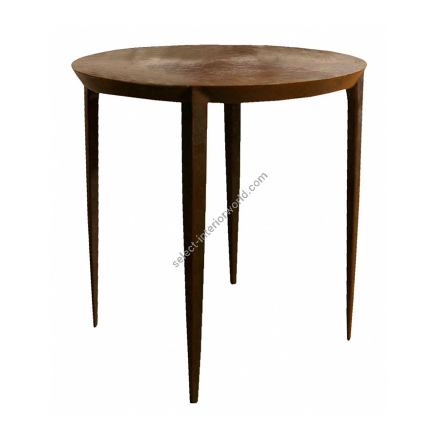 Brown patina finish