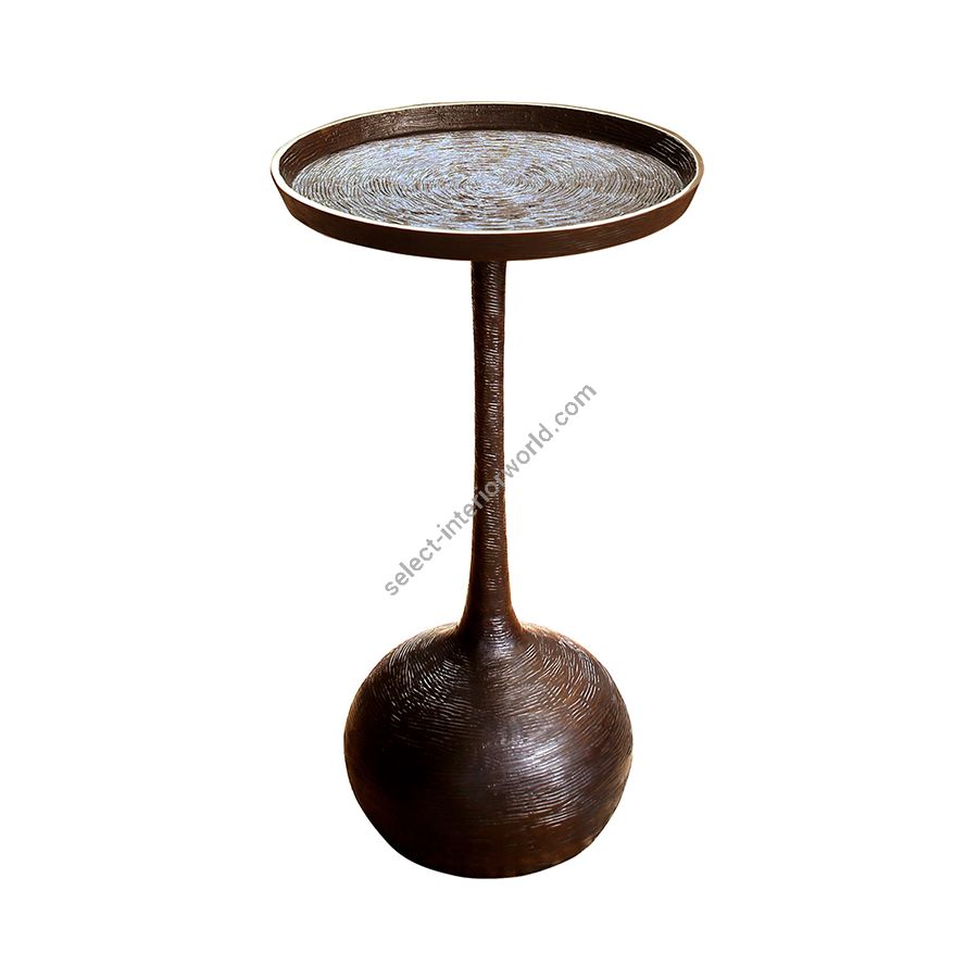 Brown patina finish / Without leaves