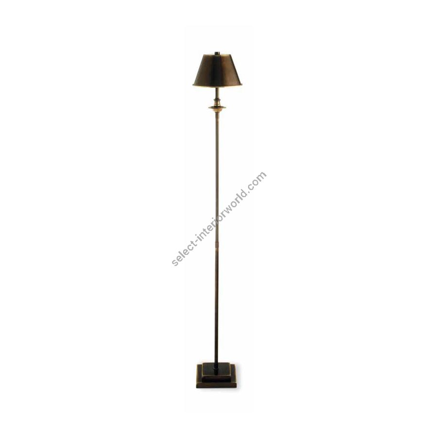Dark brushed bronze finish