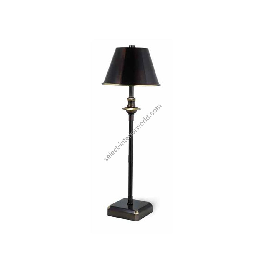 Dark brushed bronze finish