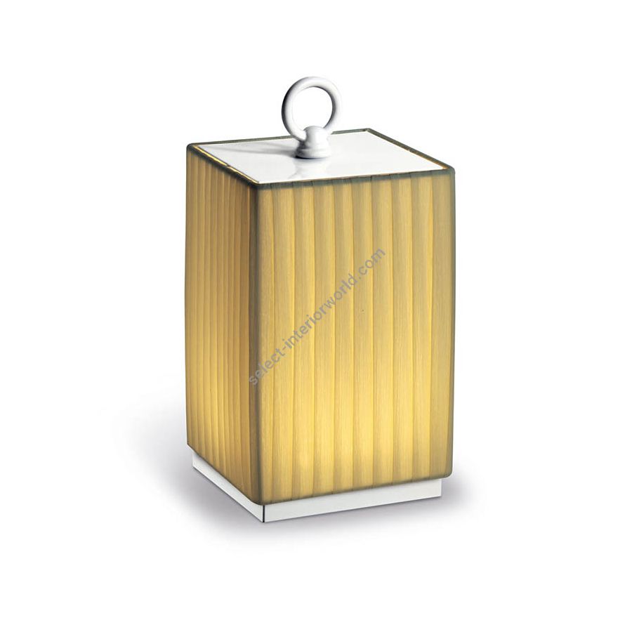 Creponne Avorio fabric lampshade